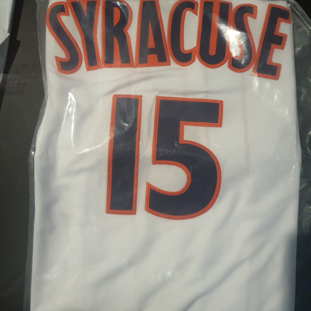 New w/Tags Mens Carmelo Anthony Syracuse Orangemen Retro Jersey Multiple Sizes - Picture 3 of 5